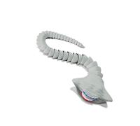ZBIianxer Articulations Flexibles articulées Monstres Marins Fidgets Jouet décors de Bureau imprimés en 3D, Statues d ' Animaux réalistes Figurines Statues