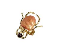 ZBIianxer Bagues Creepy-crawlyJewelry tons pastel avec diamants étincelants, conception à tige ouverte pour accessoires de doigt empilables Couleur macaron émaillé animal effrayant empilable pour