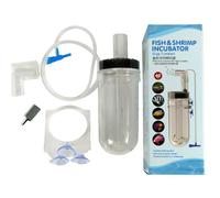 ZBIianxer Boîte d ' élevage de couvoir de 60 mm pour Aquariums pour isoler Les Poissons Malades ou Les œufs à couver Reproduction de la Chambre d ' élevage Station d ' élevage à cloison Amovible