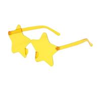 ZBIianxer Bright Star Plan - pare-soleil pour Costume, matériaux de bal, cadre de déni, lunettes extrêmement fines, pare-soleil en étoile, célébration du Festival