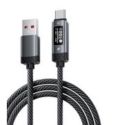 ZBIianxer Câble de données de rapide transparent 100 W pour plusieurs appareils de l ' alimentation Durabilité en aluminium Gestion de la et commodité de voyage Câble de dissipation