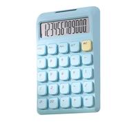 ZBIianxer Calculatrice financière Efficace de Bureau, Gros Bouton, Double Puissance, écran LCD à 12 Chiffres, pour la comptabilité, Les Besoins des Entreprises, Calculatrice de Bureau
