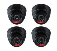 ZBIianxer Caméra de sécurité de Simulation réaliste avec lumière LED pour Les dissuasions de Bureau à Domicile Surveillances Protections Caméra de vidéosurveillance de Simulation