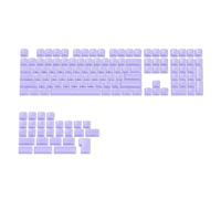 ZBIianxer Capuchons de Touches de Profil OEM, 113 pièces, Effet de Couleur gelée de, injections à Double, Impression latérale imprimée, Capuchons de Touches de gelée OEM