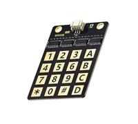 ZBIianxer Clavier de Matrice, Module Compact de durabilité en Plastique à 16 Touches pour Les projets de microcontrôleurs et l ' électronique, Clavier de Matrice Portable