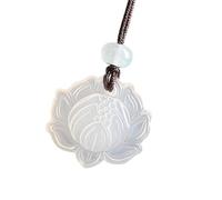 ZBIianxer Collier de jades élégant d ' inspiration ethnique avec des détails faits à la main, adapté avant-gardistes et passionnés de culture Collier pour à la mode