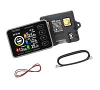 ZBIianxer Compteur Coulomb de Haute précision avec échantillonnage de température, Circuit d ' Alerte de Veille Automatique à Faible Puissance