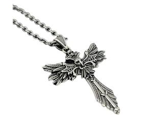 ZBIianxer Conception Unique de Crucifix, mystique égyptienne antique, confort réglable, bijoux formels, pour lui