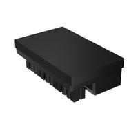 ZBIianxer Connecteurs d ' Alimentation pour Cartes mères ATX24Pin à Angle Droit, convertisseur d ' Orientation à 90 degrés pour Une Gestion optimisée des câbles