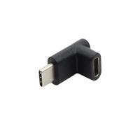 ZBIianxer Convertisseurs de Type C 3.1 à 90 degrés Adaptateur USB USB pour améliorer la Vitesse des données et la compatibilité de l ' Alimentation électrique Adaptateur de de Type à Angle Droit