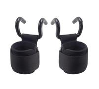 ZBIianxer Crochet d'haltérophilie - Rembourrage antidérapant - Powerlifting - Poignet - Pull Up - Gym - Entraînement de fitness - Poignet