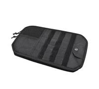 ZBIianxer De Rangement pour visières de Type Lourd Sangles à Crochet réglables Fixation d ' équipement Tactique Poches Transparentes Accessoires de Voiture Pare-Soleil de Type Lourd Porte-Documents