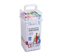 ZBIianxer Dessin professionnel, croquis, marqueurs d ' art colorés avec encres sûres, expérience d ' écriture fluide, emballage prêt, ensemble d ' art