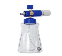 ZBIianxer Dispositif de Mousse de Lavage de véhicule Polyvalent 1000ML, doté d ' Une buse précise et d ' Une poignée Ergonomique, Accessoire de Nettoyage de Mousse pour