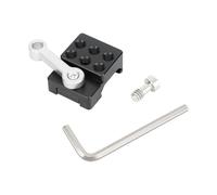 ZBIianxer Dispositif de Serrage à dégagement Rapide en Aluminium, poignée de Verrouillage pour de caméra, Accessoires de positionnement sécurisé en Studio, Verrouillage à Pince coulissante