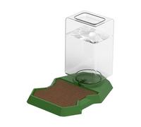 ZBIianxer Distributeur d ' Eau pour Reptiles avec Bouteille Distributeur d ' Eau Automatique Accessoires de terrariums pour lézards Tortues Dragons barbus Abreuvoir Anti-Noyade pour Reptiles