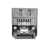 ZBIianxer Durabilité ABS 7 Broches Adaptateur à Angle Droit Connexion sécurisée pour Les Cartes mères compatibilité Ordinateur construit des Cartes mères de Bureau
