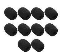 ZBIianxer Écran de en Mousse Lavable réutilisable adapté mises à Niveau des micros sans Fil idéal pour Les créateurs de Contenu et Les journalistes Filtre Rafale MICR