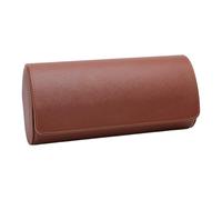 ZBIianxer Élégant 3 écrin de Montre véritable Construction en PU Fermeture sécurisée Fait à la Main pour Hommes Montre de organisateurs de Voyage