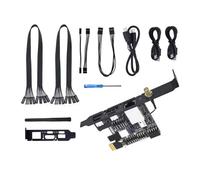 ZBIianxer Ensemble de Base KVM PCIe Essentiel pour Environnement Informatique avec fonctionnalités WiFi et Power Over Ethernet en Option, Gestion de Centre de données