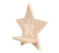 ZBIianxer Étagère Murale Star/Moons, étagères d ’ Affichage, MS11965 | Petites étagères d ' exposition de pour salon, décorations murales de chambre à coucher, étagères flottantes