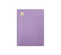 ZBIianxer Étui Fin en PU Super Fin pour Rangement de Documents de Voyage, avec Protections et Poches, Portefeuille élégant et Minimaliste