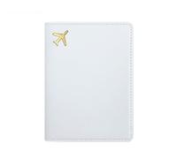 ZBIianxer Étui Fin en PU Super Fin pour Rangement de Documents de Voyage, avec Protections et Poches, Portefeuille élégant et Minimaliste