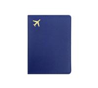 ZBIianxer Étui Fin en PU Super Fin pour Rangement de Documents de Voyage, avec Protections et Poches, Portefeuille élégant et Minimaliste