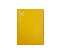ZBIianxer Étui Fin en PU Super Fin pour Rangement de Documents de Voyage, avec Protections et Poches, Portefeuille élégant et Minimaliste