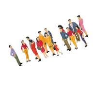 ZBIianxer Figurines d ' Action réalistes, Ensemble de 25 Figurines Miniatures pour Les affichages de Planification Urbaine et Les démonstrations éducatives, Figurines architecturales à Collectionner