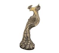 ZBIianxer Figurines d ' Animaux en Laiton, Statues de paons, décorations d ' étagère, Objets décoratifs, centres de Table, décorations pour la Maison, Figurines, Sculptures