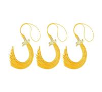 ZBIianxer Glands de casquette de de diplôme en rayonne, marque de l ' année 2026, fixation robuste pour la cérémonie de commencement, décoration de pompons de diplôme