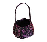 ZBIianxer Halloween Trick Sinon Traiter Légumes Moulé Stockage Polyster Vert Recyclable Partie Essentiel Polyster Permanent Bonbons