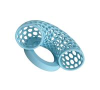 ZBIianxer Hamacs Anneaux d ' Alimentation et Grotte de Repos, Maison d ' élevage d ' Alimentation en Plastique pour Bettas, Petit Tunnel de cachette d ' Animaux Aquatiques et hamacs, Jouet