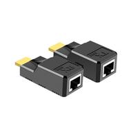 ZBIianxer HDTV vers Ethernet RJ45 pour un streaming vidéo de haute qualité jusqu'à 60 m de transmission vidéo sans couture pour une utilisation à la maison et au bureau