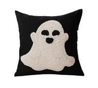 ZBIianxer Housse de Coussin d ' Halloween en Tissu Non Toxique Taie d ' Oreiller Lavable Idéale pour la célébration de la Maison familiale Taie d ' Oreiller d ' Halloween