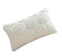 ZBIianxer Housse de Coussin sur Le thème d ' Halloween, Fermeture éclair brodée, Coussin Doux en Polyester pour Salon et lit, taie d ' Oreiller décorative d ' Halloween