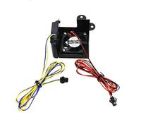 ZBIianxer Imprimante 3D améliorée 24 V Kit de ventilateurs entièrement assemblé avec SM2.54 et couvercle en silicone pour pièces d'imprimante Ender5 et accessoires