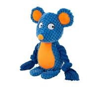 ZBIianxer Jouet à mâcher en Peluche pour Chien avec Bruit de couineur pour Un Jeu Amusant et des Soins dentaires, Facile à Nettoyer à la Main, Jouet de Nettoyage des Dents de Chien