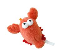 ZBIianxer Jouet pour Chat en Forme de Crabe/Homard de Dessin animé avec Menthe à Chat et Cloches améliore l ' activité intérieure, l ' Ennui, Les Chatons, Le Divertissement, l ' Interaction des Chats