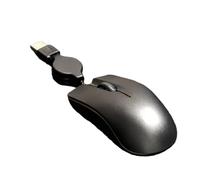 ZBIianxer La Souris Optique Filaire USB est dotée d ' Un Cordon rétractable de 70 cm, d ' Une précision de 1 000 DPI et de clics Silencieux