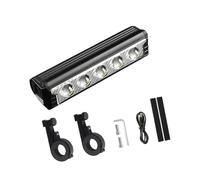 ZBIianxer Lampe de Poche étanche pour vélos avec 4 Modes d ' éclairage, Lampe Frontale LED Rechargeable pour balades Nocturnes, Lampe Frontale de Cyclisme