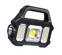 ZBIianxer Lampes de Poche solaires LED Lumineuses de 250 LM avec lumière et Mode réglable pour la randonnée, Le vélo et Les patrouilles Nocturnes