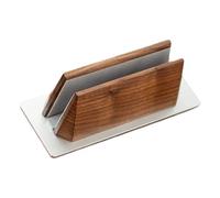 ZBIianxer Le de d ' Ordinateur Portable en Alliage d ' Aluminium et en Bois améliore la stabilité et Le Refroidissement du Bureau Pendant Les Longues Heures de Travail
