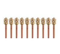 ZBIianxer Lot de 10 4 valves d'air pour climatiseur, service froid, soupapes d'accès, remplissage de tuyau, pièces de rechange