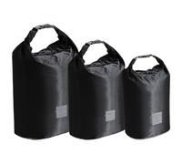 ZBIianxer Lot de 3 sacs secs ultralégers pour emballage de sac à dos, sacs de rangement étanches pour une utilisation quotidienne, pour le camping et la randonnée, confortables, AA