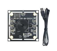 ZBIianxer Module de caméra USB Industriel OV9732, Carte Nue, Vue Large à 100 ° avec Volets roulants électroniques à Mise Point Fixe, contrôle Automatique de l ' Exposition 1280x720