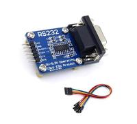 ZBIianxer Module de Conversion RS232 UART, Puce SP3232 avec | Module de communication RS232 UART, conversion à usages multiples, protections, appareils domestiques intelligents