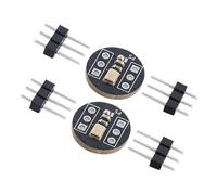 ZBIianxer Module de Microphones MEMS ICS43434 à Faible consommation avec I2S pour Assistants vocaux Portables, Prise en Dense