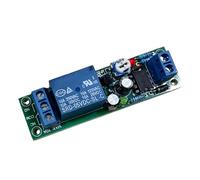ZBIianxer Module de temporisation réglable, câblage Facile, contrôle 5V / 12V, Monostable, Fonctionne Jusqu ' à 60 Secondes de portée